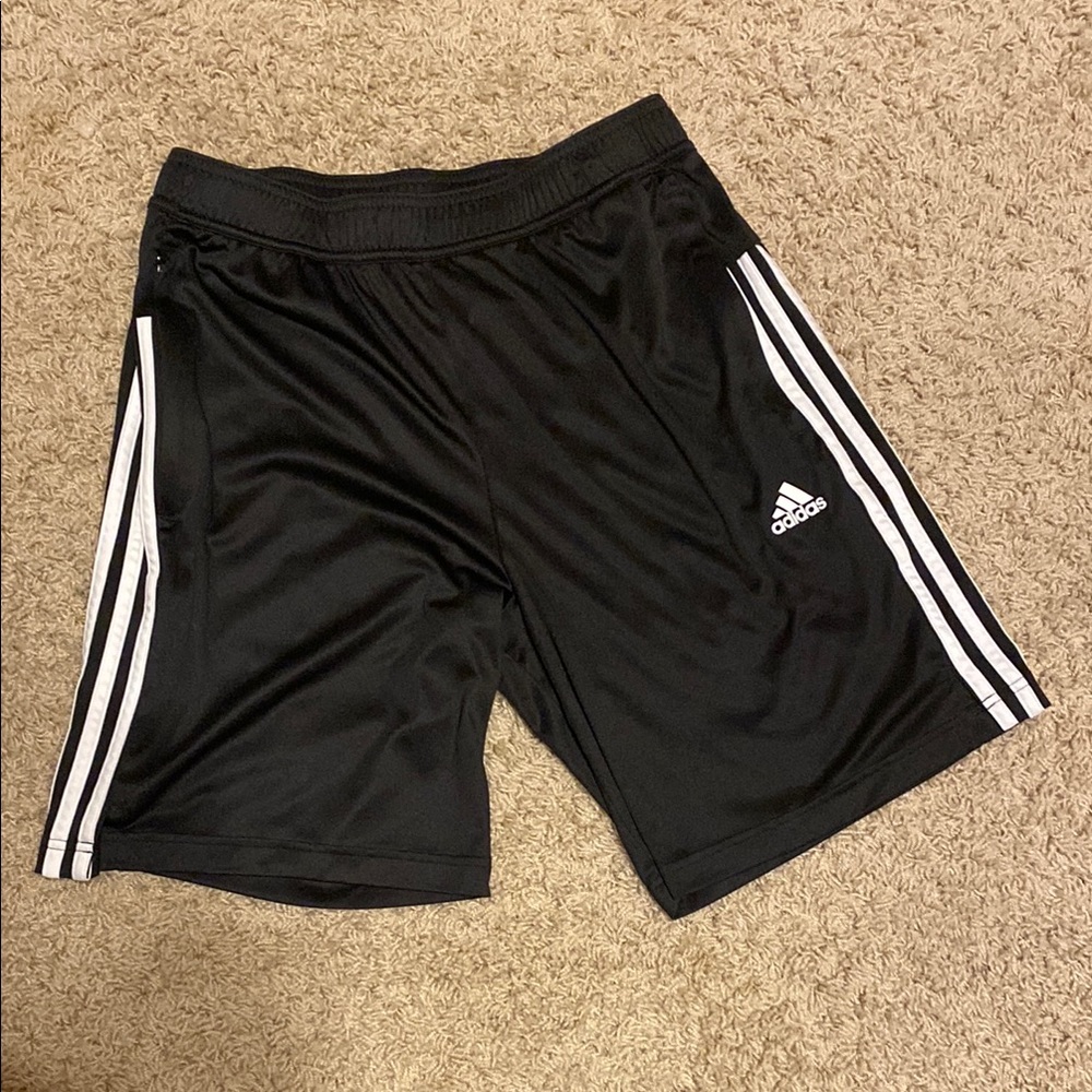 Adidas Black Athletic Shorts